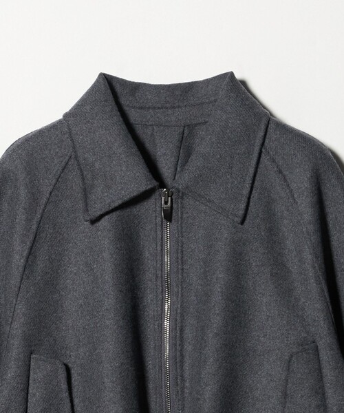 ASTRAET（アストラット）の「＜ASTRAET＞リバー ステンカラー ジップブルゾン（ブルゾン・レディース・ブラック/ダークグレー・0/1）」の14枚目の写真