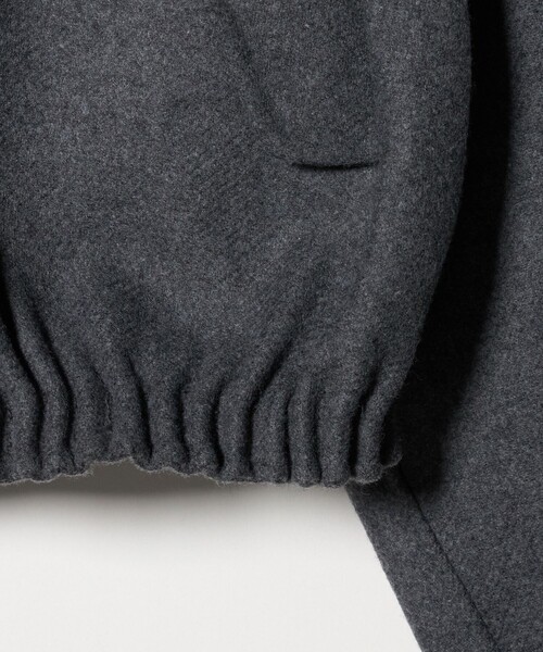 ASTRAET（アストラット）の「＜ASTRAET＞リバー ステンカラー ジップブルゾン（ブルゾン・レディース・ブラック/ダークグレー・0/1）」の16枚目の写真