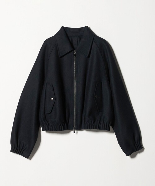 ASTRAET（アストラット）の「＜ASTRAET＞リバー ステンカラー ジップブルゾン（ブルゾン・レディース・ブラック/ダークグレー・0/1）」の22枚目の写真