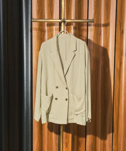 ROSE BUD（ローズバッド）の「TAILOR JACKET（テーラードジャケット・レディース・ベージュ/ブラック・M/S）」の18枚目の写真