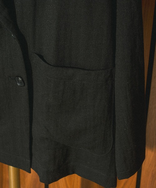 ROSE BUD（ローズバッド）の「TAILOR JACKET（テーラードジャケット・レディース・ベージュ/ブラック・M/S）」の12枚目の写真