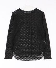 Ｌiesseカットソー ニット×カットソーコンビトップス｜Liesse（リエス