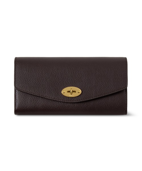 Mulberry（マルベリー）の「ダーリー ウォレット Darley Wallet（財布・レディース・ダークブラウン・FREE）」の1枚目の写真