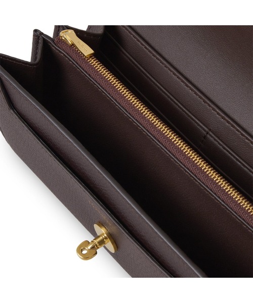 Mulberry（マルベリー）の「ダーリー ウォレット Darley Wallet（財布・レディース・ダークブラウン・FREE）」の2枚目の写真