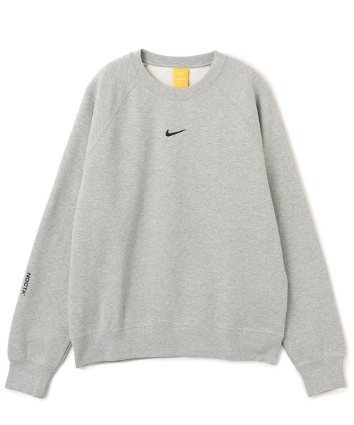 NIKE（ナイキ）の「NIKE AS M NRG NOCTA CS CREW FLC / ナイキ NRG ノクタ CS フリース L/S クルー 【SP】（スウェット・メンズ・オリーブ/ブラック/グレー・S/M/L/XL/XXL）」の2枚目の写真