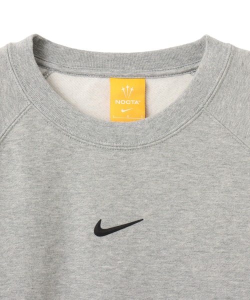 NIKE（ナイキ）の「NIKE AS M NRG NOCTA CS CREW FLC / ナイキ NRG ノクタ CS フリース L/S クルー 【SP】（スウェット・メンズ・オリーブ/ブラック/グレー・S/M/L/XL/XXL）」の18枚目の写真