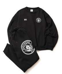CORPUS　SELECT（コーパストーキョー）の「【Manchester City/マンチェスターシティー】エンブレムロゴ ワッペン スウェット トレーナー セットアップ（セットアップ）」