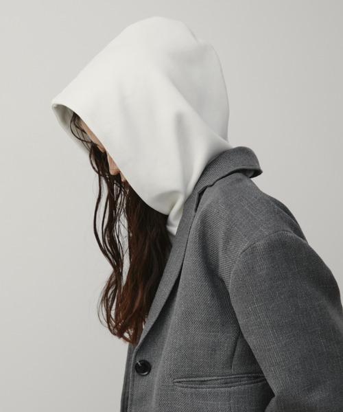 Aunt Marie's（アントマリーズ）の「クロップドフーディプルオーバー/パーカー（スウェット・レディース・ブラック/グレー/ホワイト・FREE）」の10枚目の写真