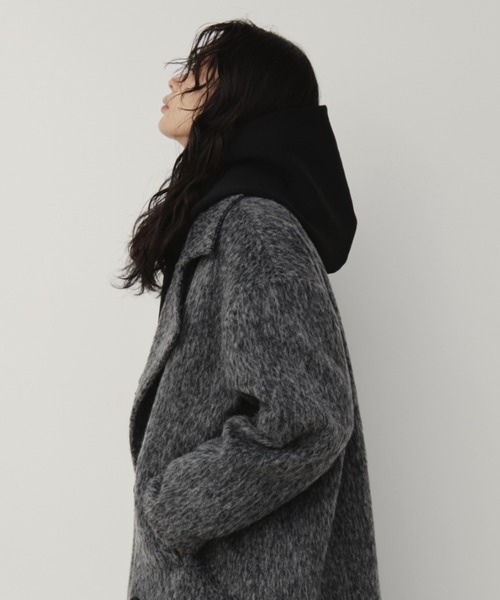 Aunt Marie's（アントマリーズ）の「クロップドフーディプルオーバー/パーカー（スウェット・レディース・ブラック/グレー/ホワイト・FREE）」の21枚目の写真