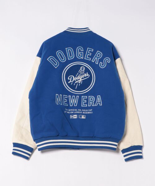 NEW ERA（ニューエラ）の「NEW ERA/ニューエラ AP MLB PATCHE BLK JP ジャケット 14745637/14745638（スタジャン・メンズ・ブルー系その他/ブラック系その他・M/L）」の6枚目の写真