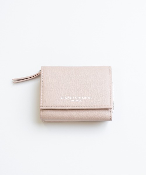 GIANNI CHIARINI/ジャンニキアリーニ】レディース レザー 三つ折り財布