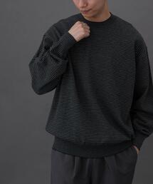 FORK&SPOON | FORK&SPOON　ボーダークルーネックニット(ニット/セーター)