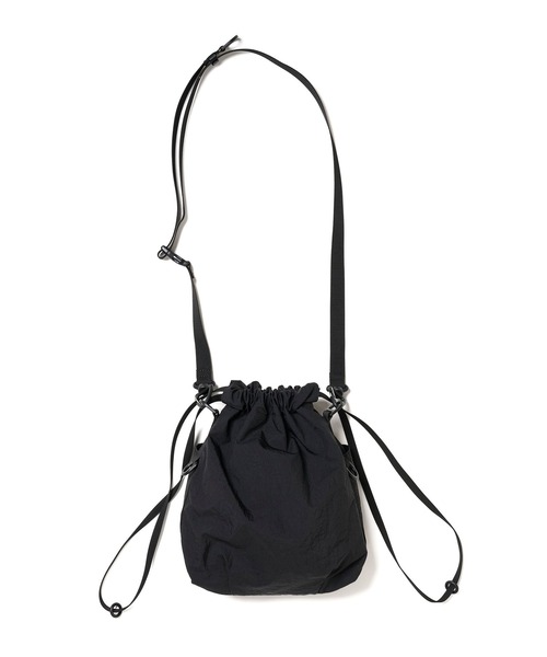 BAICYCLON by Bagjack（バイシクロン バイ バグジャック）の「【BAICYCLON】DRAW STRING BAG（ショルダーバッグ・メンズ・ブラック・FREE）」の4枚目の写真