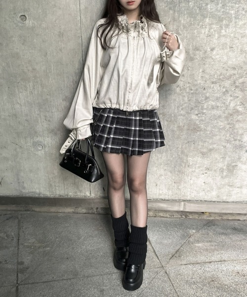 VEILA（ヴェイラ）の「ハイネック ブルゾン（ブルゾン・レディース・ブラック/ベージュ・S/M）」の22枚目の写真