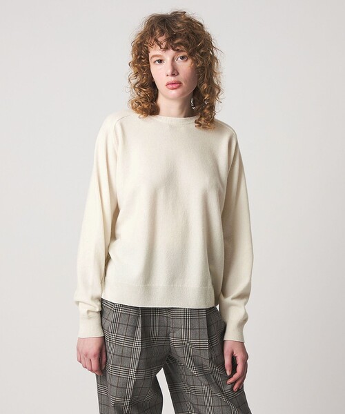 セール】＜Steven Alan＞ウール カシミヤ サドルショルダー ニット