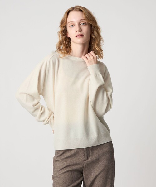 セール】＜Steven Alan＞ウール カシミヤ サドルショルダー ニット