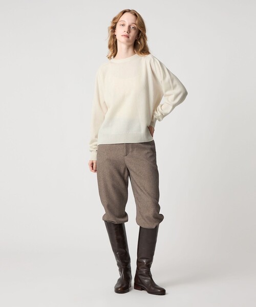 セール】＜Steven Alan＞ウール カシミヤ サドルショルダー ニット