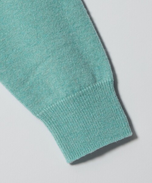 Steven Alan（スティーブンアラン）の「＜Steven Alan＞ウール カシミヤ サドルショルダー ニット（ニット/セーター・レディース・パープル/オフホワイト/ターコイズブルー・FREE）」の16枚目の写真