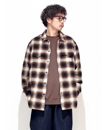 Levi's | 【Levi's】ワークシャツ (チェック柄/フランネル/フロントポケット/レイヤード/通気性/カジュアル/デイリーユース/リーバイス)(シャツ/ブラウス)