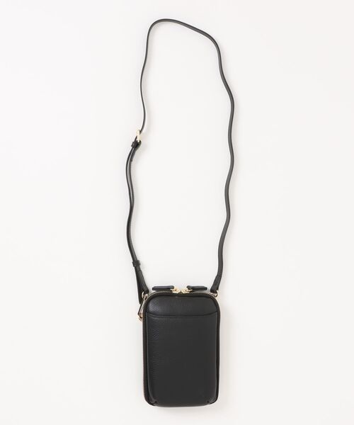Burner(バーナー)の「【OKUOKU 0909】本革スマホショルダー 多収納ウォレット 一体型ミニバッグ oku-bag-3-68【GBT】(ショルダーバッグ・レディース・ブラック/ブラウン系その他・FREE)」の1枚目の写真
