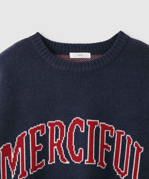 NAVY(ネイビー)の「nAvy ニットxデニムプルオーバー(ニット/セーター・レディース・チャコールグレー/グレー/ネイビー・FREE)」の17枚目の写真