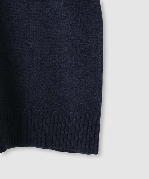 NAVY(ネイビー)の「nAvy ニットxデニムプルオーバー(ニット/セーター・レディース・チャコールグレー/グレー/ネイビー・FREE)」の19枚目の写真