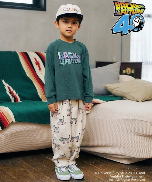 F.O.KIDS(エフオーキッズ)の「F.O.KIDS/エフオーキッズ ウエストゴム デニムバルーンパンツ(その他パンツ・キッズ・ブラック/イエロー/ネイビー/キナリ・130/140/150/160)」の19枚目の写真