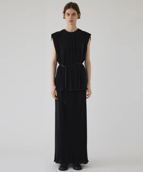 ✨完売品✨RIM.ARK Back open dress リムアーク ドレス　黒 RIM.ARK/リムアーク】BLACK DRESS [3]/ブラックドレス[3]（ワンピース