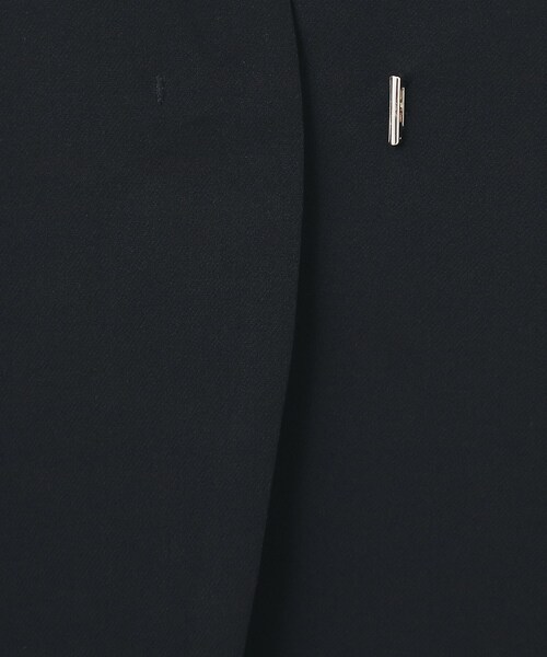 index（インデックス）の「ノーカラージャケット【洗濯機OK】（ノーカラージャケット・レディース・ブラック/ナチュラル・36/38/40/42）」の14枚目の写真