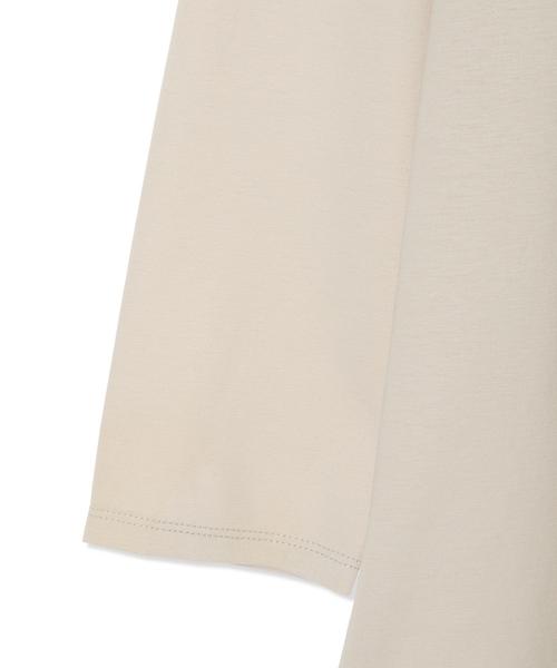 A/C DESIGN BY ALPHA CUBIC（エーシーデザインバイアルファキュービック）の「スムースポンチトッパーカーディガン【綿100%】（カーディガン/ボレロ・レディース・ブラック/ライトグレー・M/L/LL）」の18枚目の写真