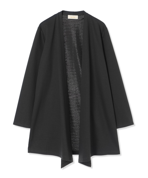 A/C DESIGN BY ALPHA CUBIC（エーシーデザインバイアルファキュービック）の「スムースポンチトッパーカーディガン【綿100%】（カーディガン/ボレロ・レディース・ブラック/ライトグレー・M/L/LL）」の21枚目の写真