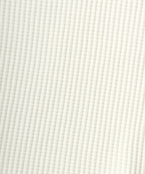 JEMORGAN（ジェーイーモーガン）の「2025AW JEMORGAN/ジェーイーモーガン ビックワッフル 無地 ヘンリーネック スウェットトレーナー レディース メンズ（スウェット・メンズ・オートミール/ネイビー/オフホワイト/グレー/ブラック・L/XL/M）」の10枚目の写真