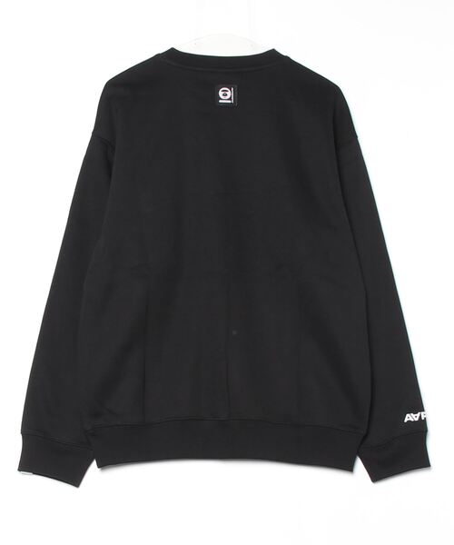 AAPE BY A BATHING APE（エーエイプバイアベイシングエイプ）の「AAPE NOW HEART CREW NECK SWEAT（スウェット・メンズ・ブラック/アイボリー・SMALL/X-LARGE/XX-LARGE/LARGE/MEDIUM）」の9枚目の写真