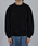AH ABAHOUSE�i�G�[�G�C�`�A�o�n�E�X�j�́uHIGH GAUGE MOLE CROPPED CREW NECK KNIT/ �n�C�Q�[�W���[�� �N���b�v�h �N���[�l�b�N�j�b�g�i�j�b�g/�Z�[�^�[�j�v�b�u���b�N