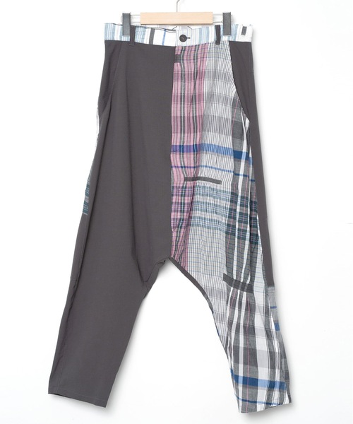 bedsidedrama（ベットサイドドラマ）の「Mix Tex Relax Jeans（デニムパンツ・レディース・インディゴブルー/ブルー/グレー・1/2）」の15枚目の写真