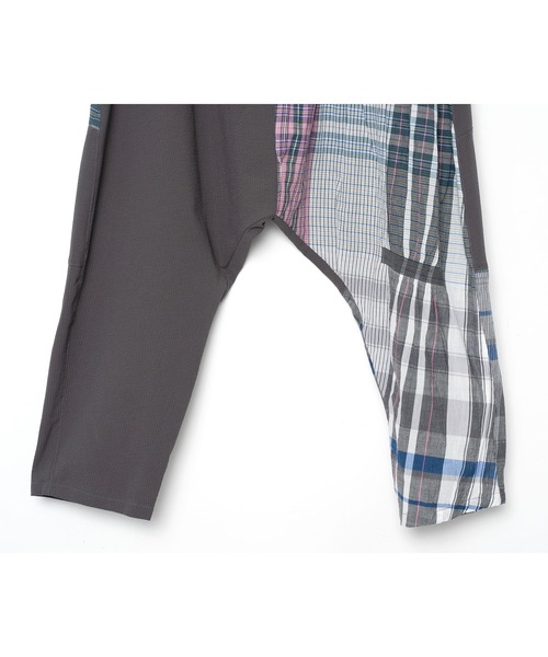 bedsidedrama（ベットサイドドラマ）の「Mix Tex Relax Jeans（デニムパンツ・レディース・インディゴブルー/ブルー/グレー・1/2）」の16枚目の写真