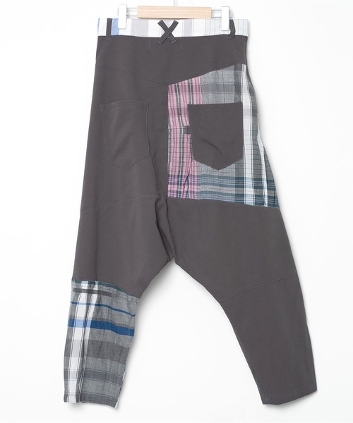 bedsidedrama（ベットサイドドラマ）の「Mix Tex Relax Jeans（デニムパンツ・レディース・インディゴブルー/ブルー/グレー・1/2）」の17枚目の写真