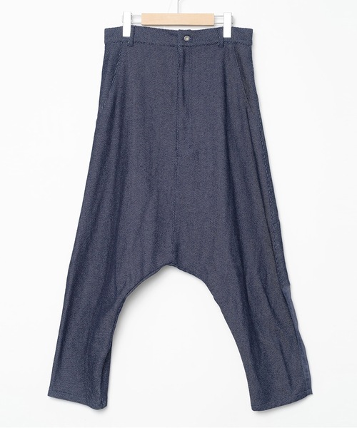 bedsidedrama（ベットサイドドラマ）の「Mix Tex Relax Jeans（デニムパンツ・レディース・インディゴブルー/ブルー/グレー・1/2）」の18枚目の写真