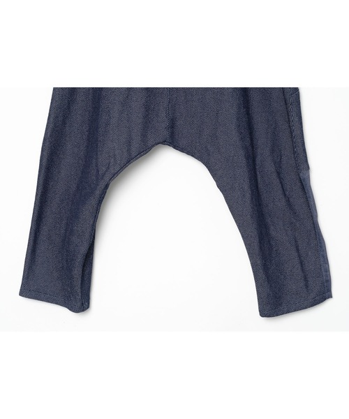 bedsidedrama（ベットサイドドラマ）の「Mix Tex Relax Jeans（デニムパンツ・レディース・インディゴブルー/ブルー/グレー・1/2）」の19枚目の写真