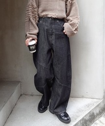 CORNERS（コーナーズ）の「切り替えカーブデニムパンツ（デニムパンツ）」