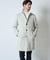 TETE HOMME（テットオム）の「カシミヤブレンドスタンドカラーコート