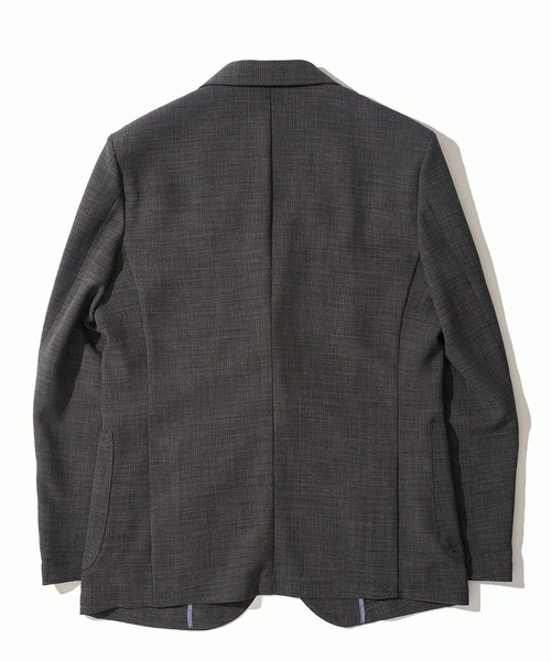 TETE HOMME（テットオム）の「リネンライクブッチャージャケット（テーラードジャケット・メンズ・ネイビー/ライトグレー/チャコールグレー・LARGE/X-LARGE/MEDIUM）」の4枚目の写真