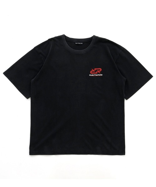 RULE THE FATE(ルールザフェイト)の「RTF RRLOGO TEE/RRロゴTシャツ(Tシャツ/カットソー・メンズ・ブラック/ベージュ・2/1/0)」の10枚目の写真