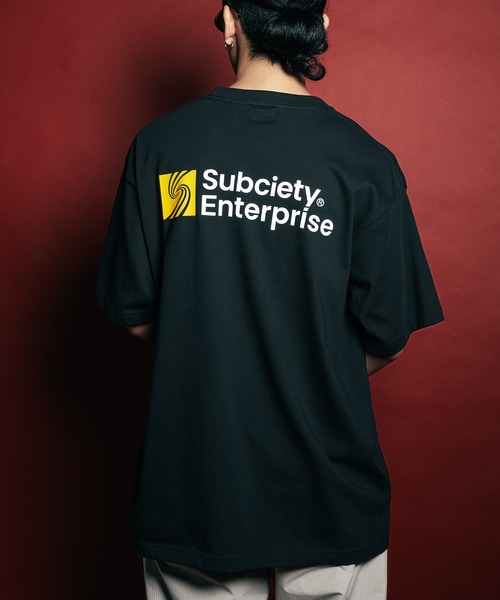 Subciety(サブサエティ)の「Enterprise tee(Tシャツ/カットソー・メンズ・ブラック/ホワイト/グリーン・SMALL/MEDIUM/LARGE/X-LARGE/XX-LARGE)」の1枚目の写真