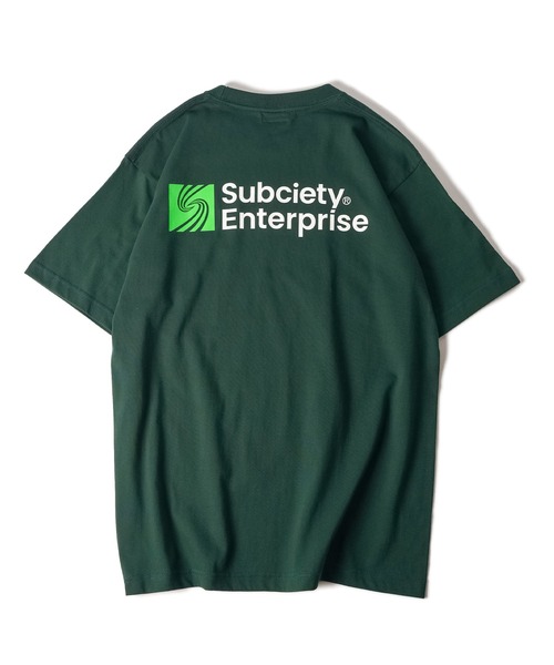 Subciety(サブサエティ)の「Enterprise tee(Tシャツ/カットソー・メンズ・ブラック/ホワイト/グリーン・SMALL/MEDIUM/LARGE/X-LARGE/XX-LARGE)」の7枚目の写真