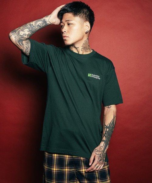 Subciety(サブサエティ)の「Enterprise tee(Tシャツ/カットソー・メンズ・ブラック/ホワイト/グリーン・SMALL/MEDIUM/LARGE/X-LARGE/XX-LARGE)」の16枚目の写真