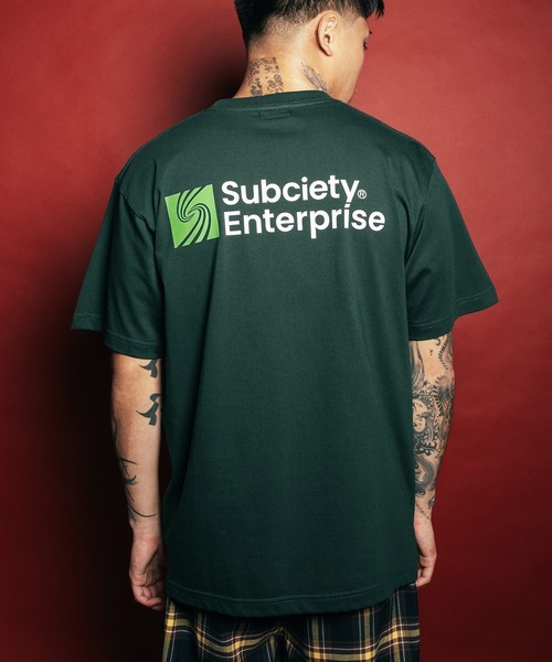 Subciety(サブサエティ)の「Enterprise tee(Tシャツ/カットソー・メンズ・ブラック/ホワイト/グリーン・SMALL/MEDIUM/LARGE/X-LARGE/XX-LARGE)」の14枚目の写真