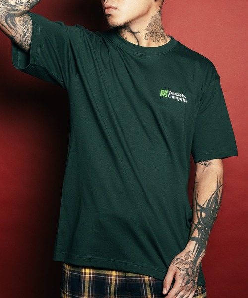 Subciety(サブサエティ)の「Enterprise tee(Tシャツ/カットソー・メンズ・ブラック/ホワイト/グリーン・SMALL/MEDIUM/LARGE/X-LARGE/XX-LARGE)」の15枚目の写真