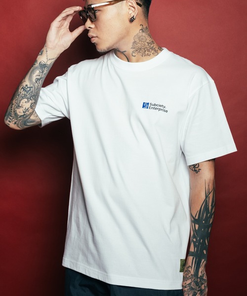 Subciety(サブサエティ)の「Enterprise tee(Tシャツ/カットソー・メンズ・ブラック/ホワイト/グリーン・SMALL/MEDIUM/LARGE/X-LARGE/XX-LARGE)」の8枚目の写真