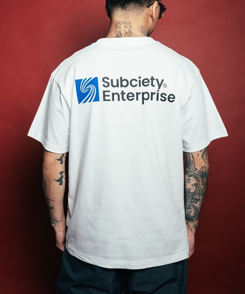 Subciety(サブサエティ)の「Enterprise tee(Tシャツ/カットソー・メンズ・ブラック/ホワイト/グリーン・SMALL/MEDIUM/LARGE/X-LARGE/XX-LARGE)」の9枚目の写真